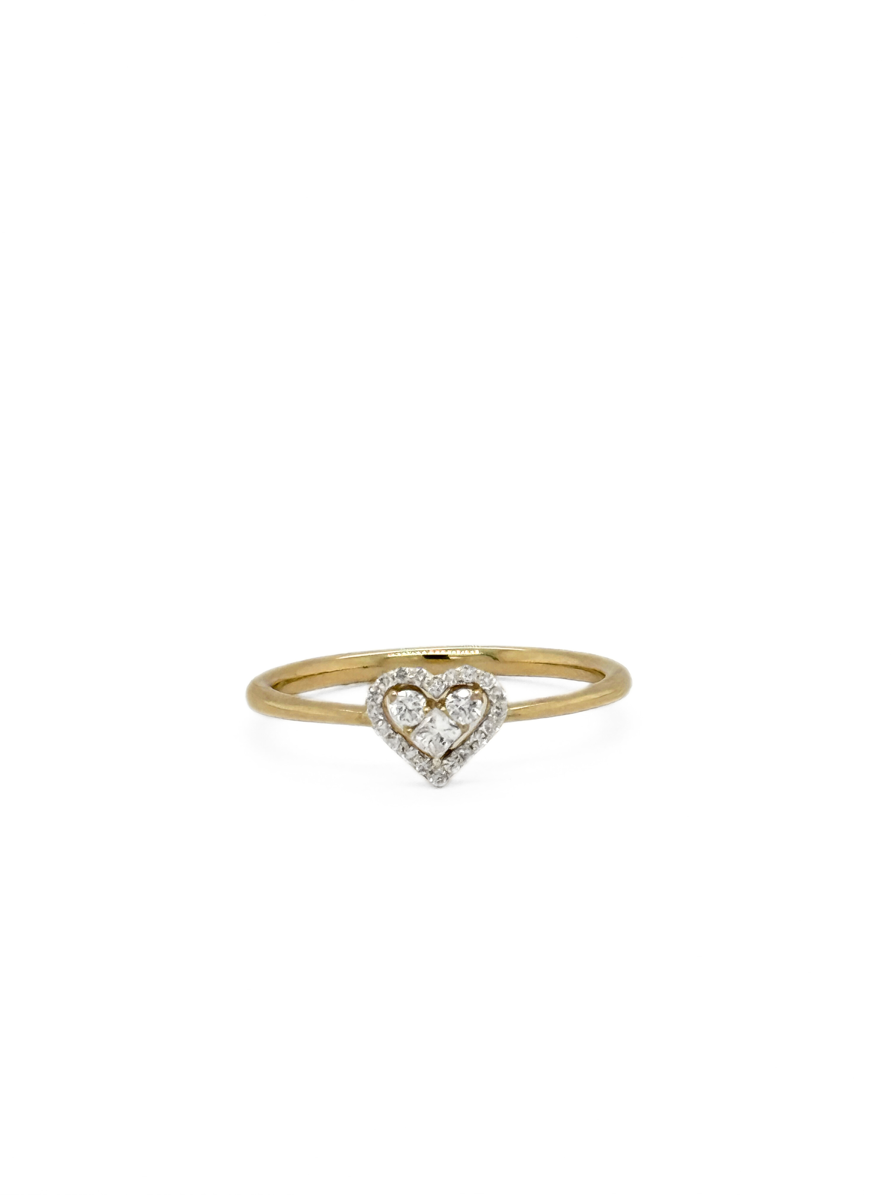 HEART LADY'S RING-006756